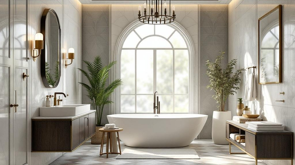 Art Deco Bathroom interior design