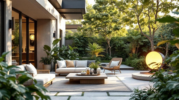 Art Deco Garden design