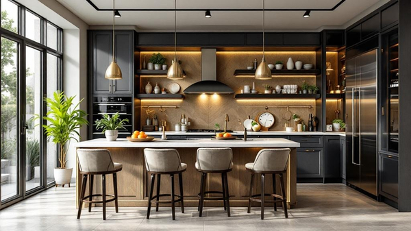 Art Deco Kitchen interior design