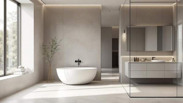 Bauhaus Bathroom interior design