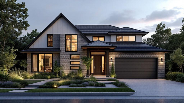 Biophilic House Exterior interior design