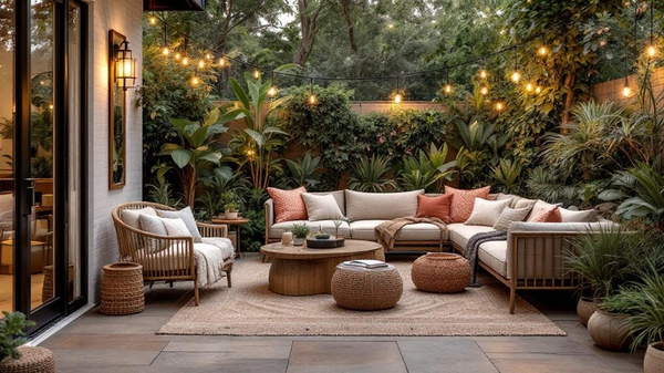 Bohemian Garden interior design