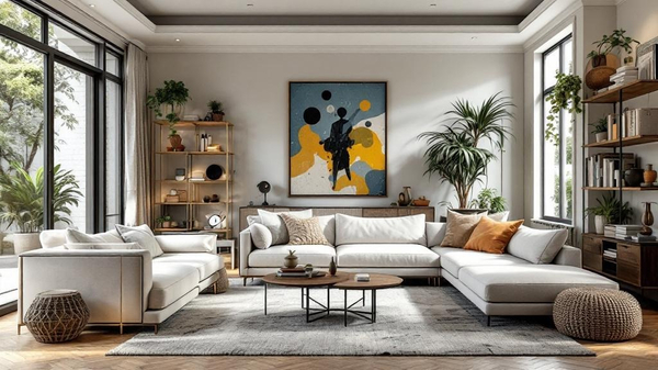 Cluttercore Living Room interior design