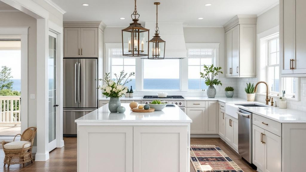 Coastal Grandmother Kitchen interior design