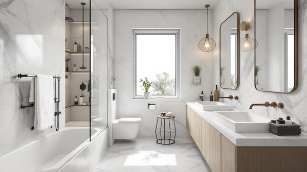 Contemporary Bathroom interior design