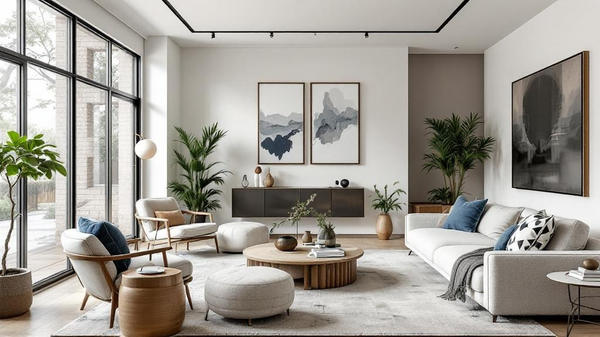 Contemporary Living Room interior design