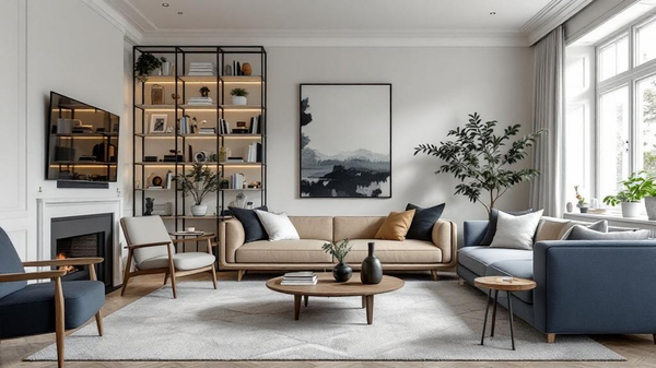 Copenhagen Living Room interior design