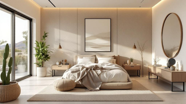 Desert Modern Bedroom interior design