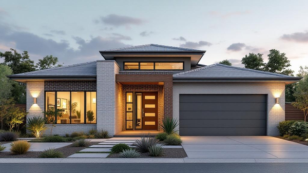 Desert Modern House Exterior interior design