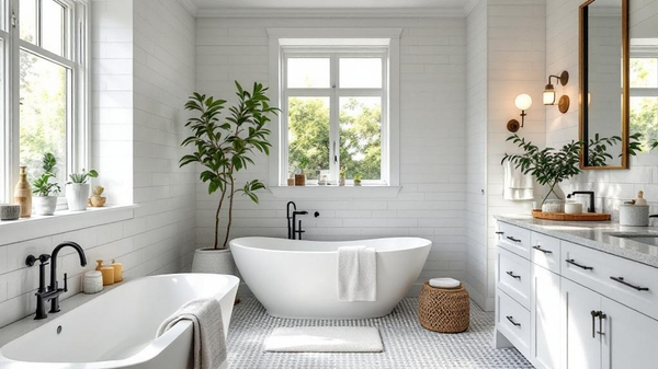 Eclectic Bathroom interior design