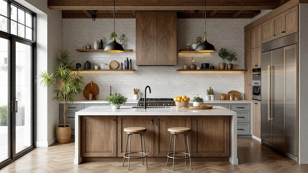 Eclectic Kitchen interior design