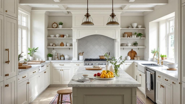 English Country Kitchen interior design