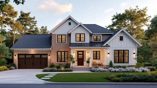 Farmhouse House Exterior interior design