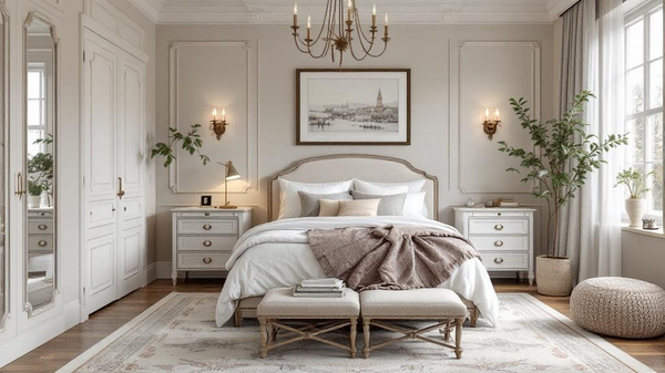 French Country Bedroom interior design