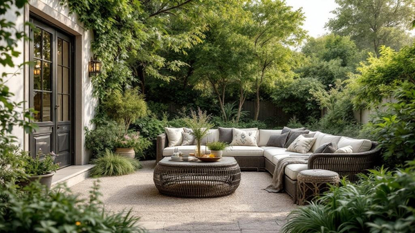 French Country Garden interior design