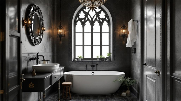 Gothic Bathroom interior design