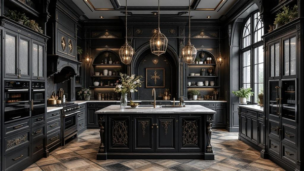Gothic Kitchen interior design