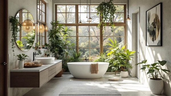 Greenhouse Bathroom interior design
