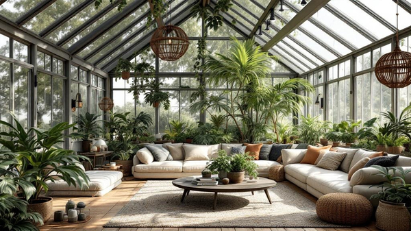 Greenhouse Living Room interior design
