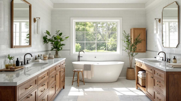 Hamptons Bathroom interior design