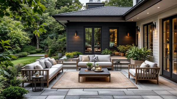 Hamptons Outdoor Patio interior design