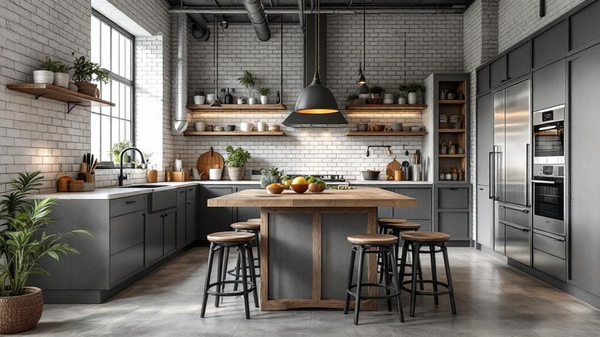 Industrial Kitchen interior design