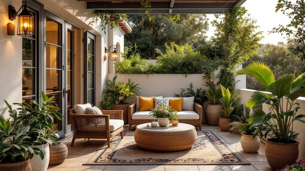 Mediterranean Balcony design