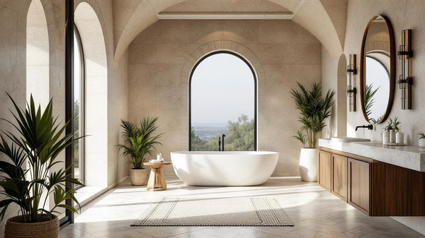 Mediterranean Bathroom interior design