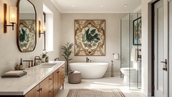 Memphis Bathroom interior design