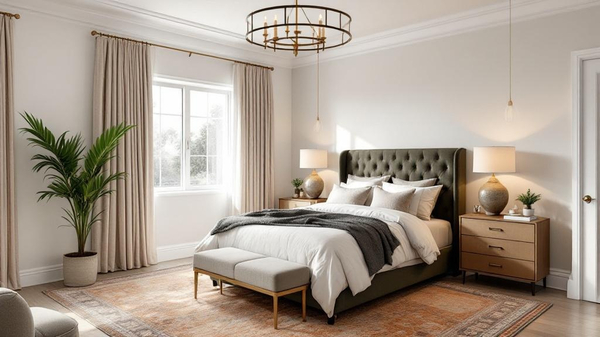 Memphis Bedroom interior design