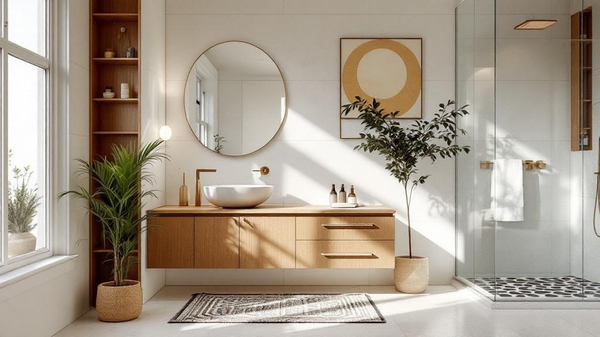 Mid-Century Modern Bathroom interior design