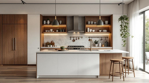 Mid-Century Modern Kitchen interior design