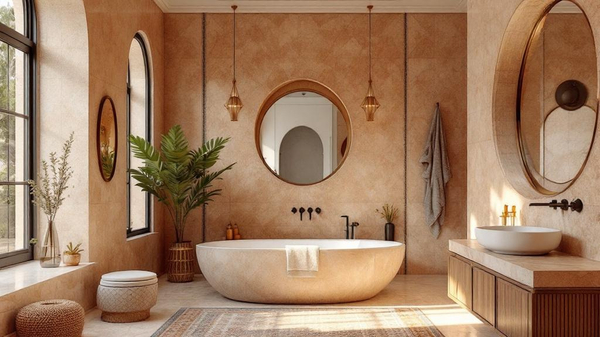 Moroccan Bathroom interior design