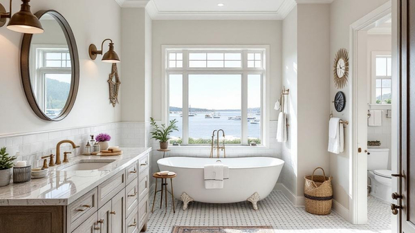 Nautical Bathroom interior design