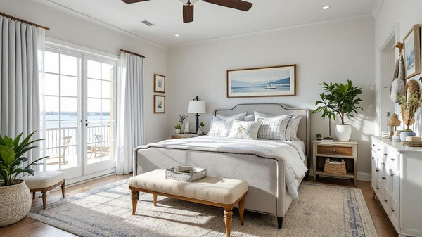 Nautical Bedroom interior design