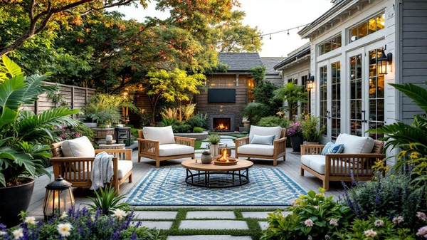 Nautical Garden interior design