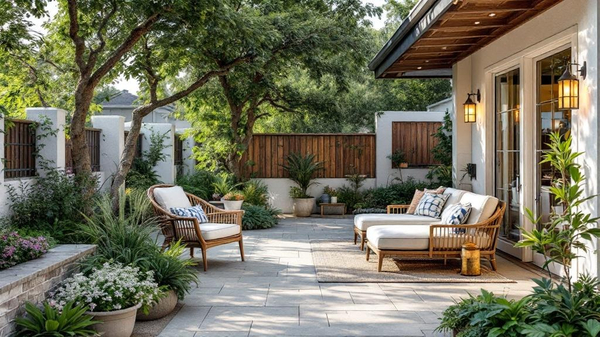 Nautical Outdoor Patio interior design