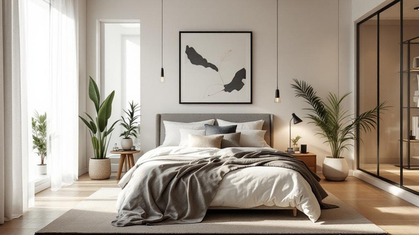 Organic Modern Bedroom interior design