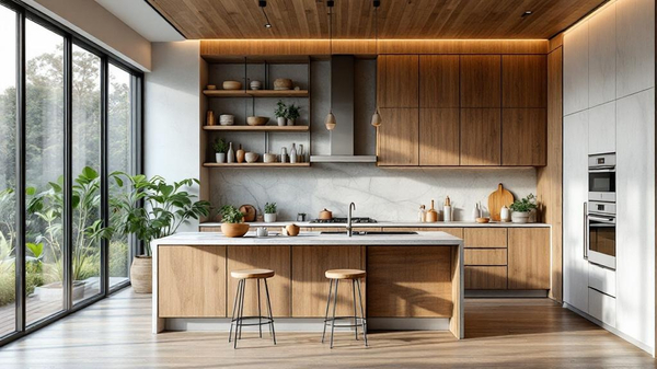 Organic Modern Kitchen interior design