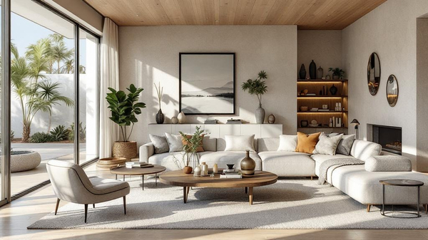 Palm Springs Living Room interior design