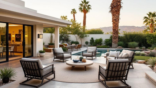 Palm Springs Outdoor Patio interior design