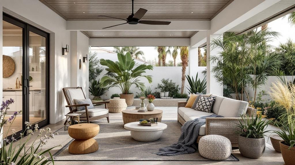 Palm Springs Sunroom interior design
