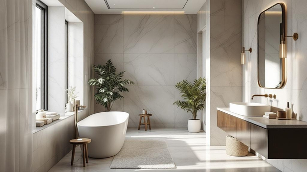 Quiet Luxury Bathroom interior design