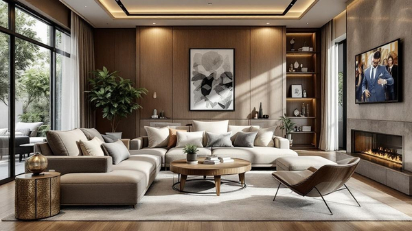 Quiet Luxury Living Room interior design