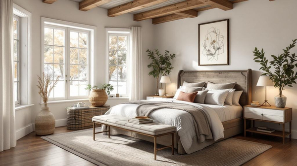 Rustic Bedroom interior design