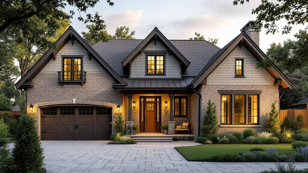 Rustic House Exterior interior design