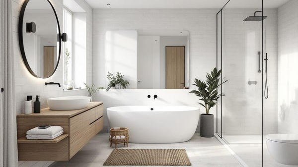 Scandinavian Bathroom interior design
