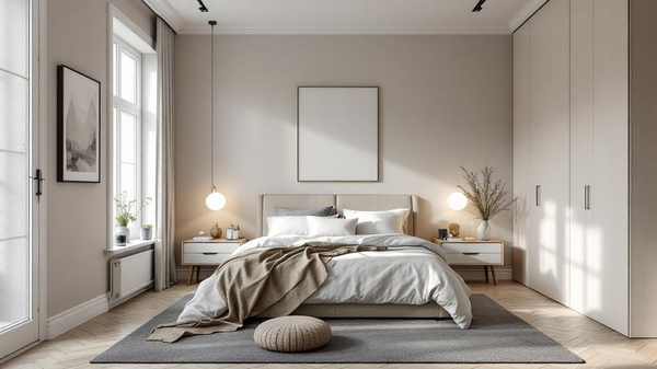 Scandinavian Bedroom design
