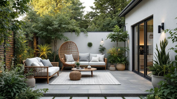 Scandinavian Garden interior design
