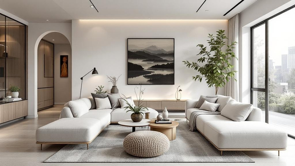 Scandinavian Living Room interior design